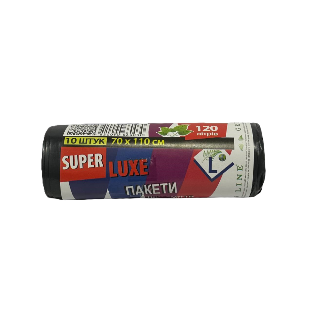 Пакети для сміття 120 л (1уп /10шт ) 2